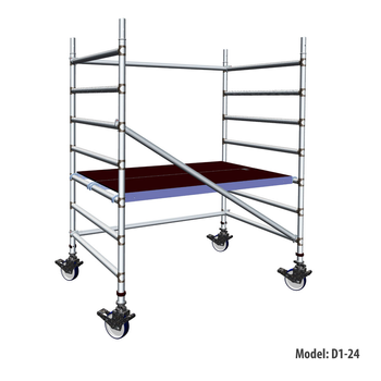 Faraone wieża jezdna Top System 135 X 180 CM 3,4M D1-24