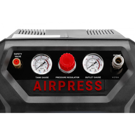 Airpress sprężarka bezolejowa H 215-6 36943