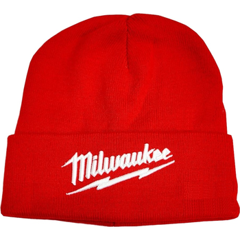 MILWAUKEE CZAPKA ZIMOWA CZERWONA 4939742397