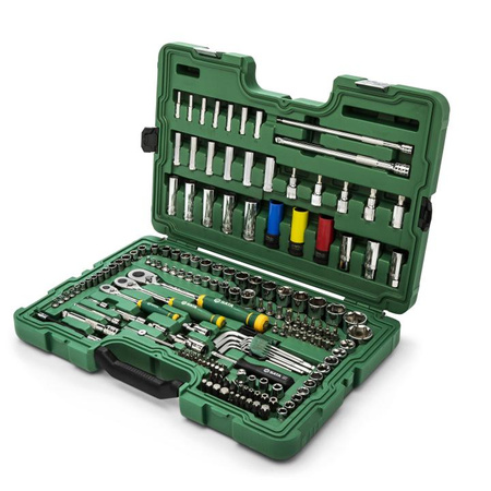 SATA zestaw kluczy nasadowych 180 elementów 1/2 3/8" 1/4" ST09546G