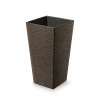 PROSPERPLAST Doniczka Furu Square Eco Wood DFSH400W-4625W