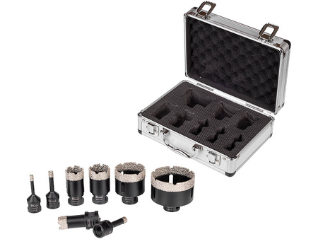 Richman otwornice diamentowe 6-68mm 8 Elementów M14 C4848