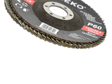 GEKO ŚCIERNICA LISTKOWA 125MM P60