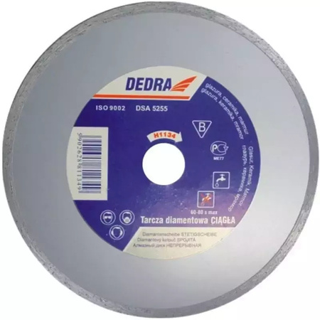 DEDRA TARCZA DIAMENTOWA 180x22,2mm