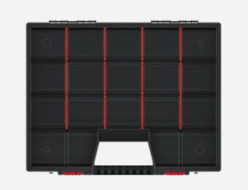 PROPERPLAST ORGANIZER NARZĘDZIOWY NOR20, 65x390x490mm CZERWONY