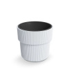 PROSPERPLAST Doniczka Milly-biały DBMIR400-S449