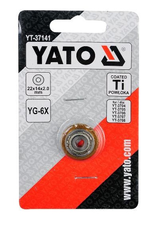YATO KÓŁKO WYMIENNE 22x11x2mm  37141 DO PRZYRZĄDU GLAZURNICZEGO
