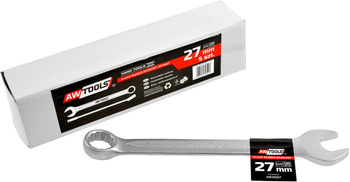 AWTOOLS KLUCZ PŁASKO-OCZKOWY CrV DIN3113 ROZMIAR: 28 (MM)