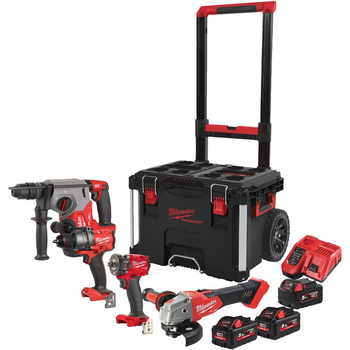 Milwaukee zestaw narzędzi Powerpack M18FPP4C-555T 4933492525