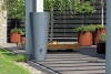 Zbiornik na deszczówkę Tubo Grys 210L RWT210-431UG