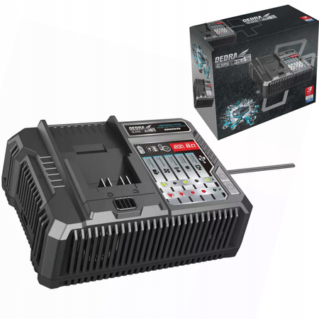 DEDRA ŁADOWARKA 18V SMART QUICK CHARGE 8A SAS+ ALL DED6939