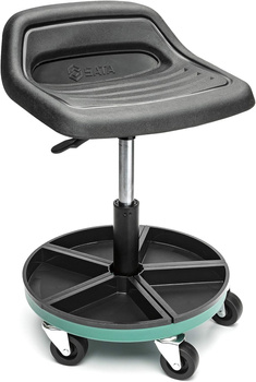 Sata krzesło taboret warsztatowy z tackami magnetycznymi ST95440