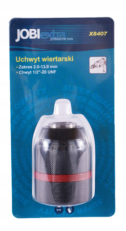 JOBI GŁÓWKA WIERTARSKA SAMOZACISK 1/2" 2-13MM X8407