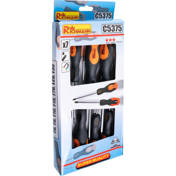RICHMANN ZESTAW WKRĘAKÓW TORX 7EL. T6-T30 C5375