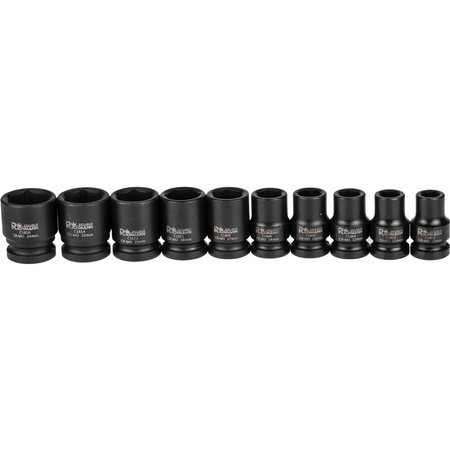Richmann zestaw nasadek udarowych 1/2" 10-24mm 10 elementów C4020