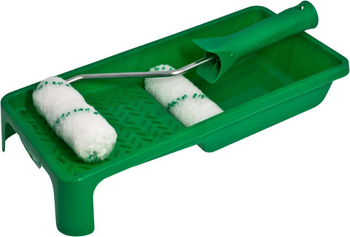 STALCO ZESTAW MALARSKI (KUWETA(15X29)+RĄCZKA(6X100)+ZIELONA NIĆ (10)X2) ACRYL S-38911