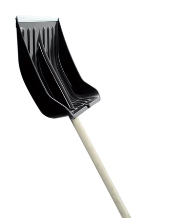 PROSPERPLAST ŁOPATA DO ŚNIEGU ALPINUS ECO CZARNA ILT55-S411