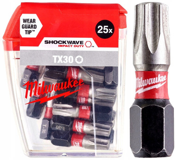 MILWAUKEE KOŃCÓWKA TX30 25MM
