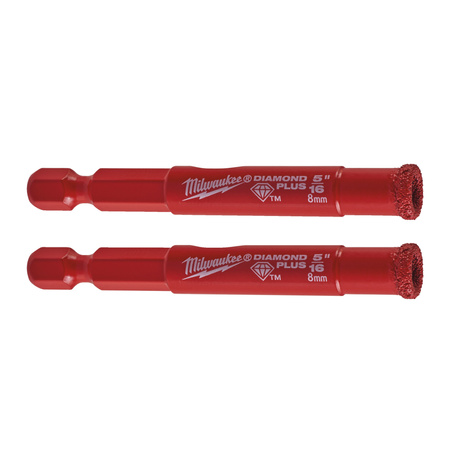 MILWAUKEE WIERTŁO DIAMENTOWE HEX 8MM 2SZT.