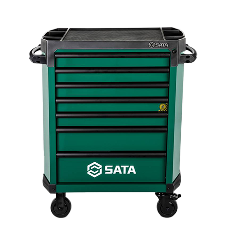 Sata wózek narzędziowy 7 szuflad 299 Pro zielony ST95113G