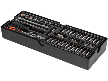 Richmann wkład zestaw bitów i nasadek z grzechotką 1/4" 4-14mm C1206