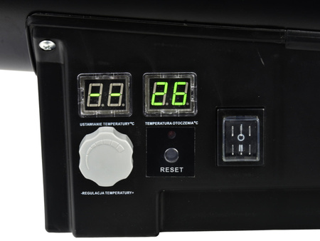 Geko nagrzewnica gazowa z reduktorem i termostatem 20KW G80411