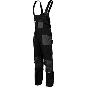 Stalco spodnie ogrodniczki robocze Basic Line czarne