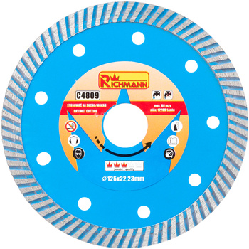 RICHMANN TARCZA DIAMENTOWA TURBO 125mm C4809