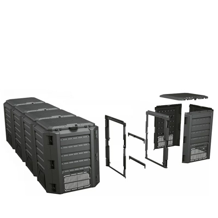 PROSPERPLAST KOMPOSTOWONIK MODULE COMPOGREEN 1600L IKLM1600C-S411