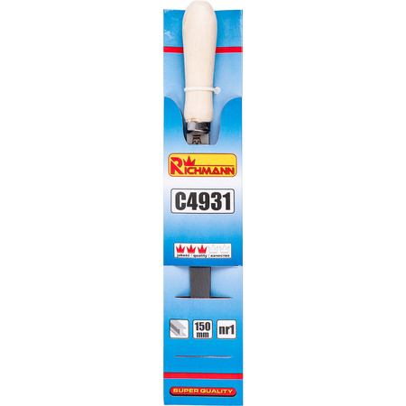 RICHMANN PILNIK PŁASKI 250MM NR 1 Z RĄCZKĄ C4936