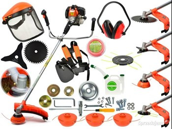 Geko kosa spalinowa John Gardener z akcesoriami 6,75KM G81061