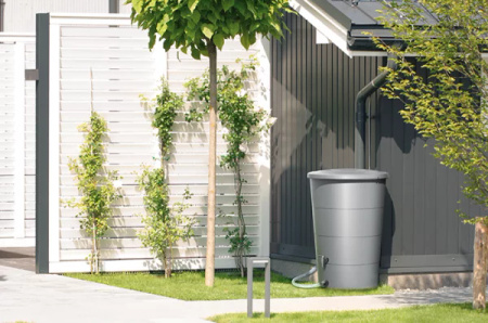 Zbiornik na deszczówkę Smooth 160L antracyt IDSM160-S433