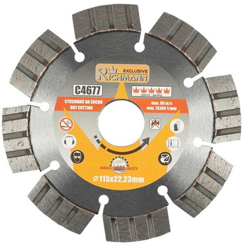 Richmann tarcza diamentowa do betonu zbrojonego 115mm C4677
