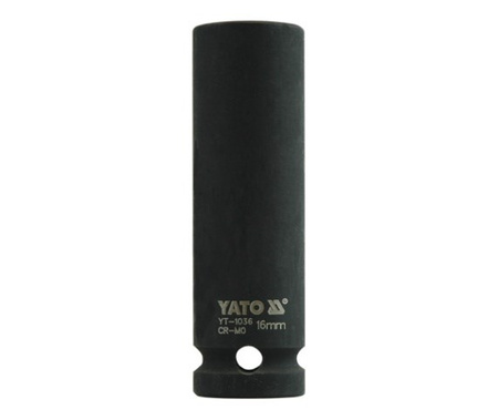 YATO NASADKA UDAROWA SZEŚCIOKĄTNA  1/2" DŁUGA 16mm