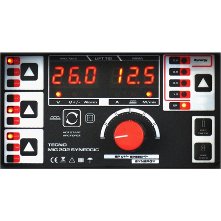 Ideal tecnomig 202 MIG/TIG/MMA SYNERGIC VRD