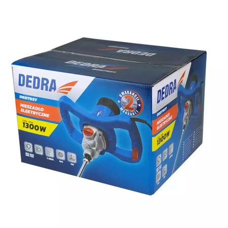 Dedra mieszadło elektryczne 1300W, 2 BIEGI DED7927