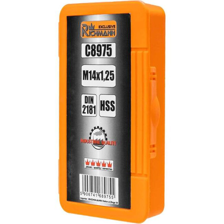 Richmann gwintownik HSS DIN 2181 Drobnozwojny HSS M14x1,25 C8975