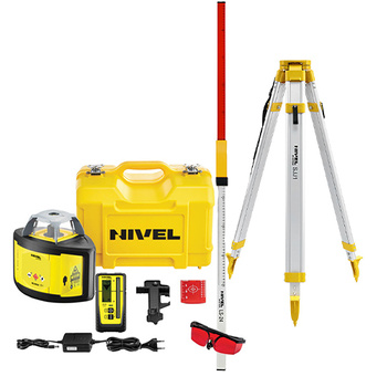 Zestaw Nivel System niwelator laserowy NL500R + statyw SJJ1 + łata LS-24