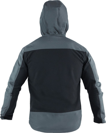 Kurtka softshell męska Jay szary sportowa 