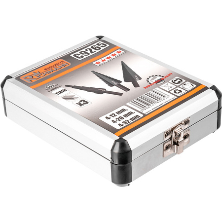 RICHMANN WIERTŁA STOPNIOWE DO METALU 4-32 MM 3 EL C9265
