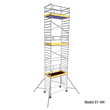 Faraone wieża jezdna Top System 135 X 245 CM 11,4M E1-104