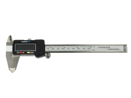 SUWMIARKA ELEKTRONICZNA 150mm 0,01mm W PLASTIKOWYM PUDEŁKU  /GEKO