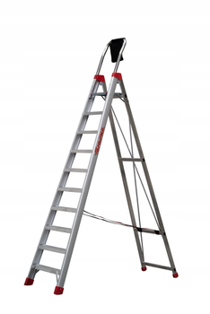 Faraone profesjonalna drabina z 8 cm stopniami LADY10