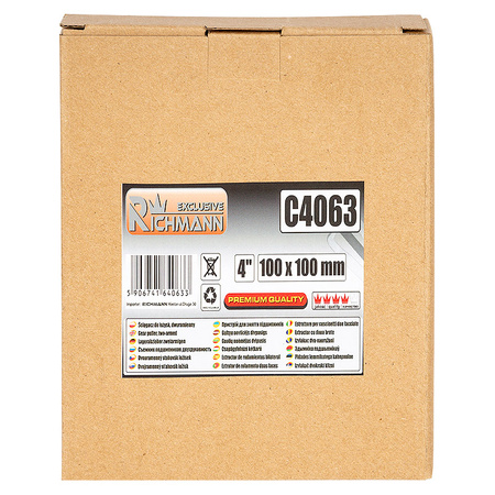 RICHMANN SCIĄGACZ DO ŁOŻYSK DWURAMIENNY 4" 100X100 C4063