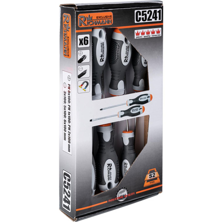 Richmann zestaw wkrętaków 6 elementów Industry S2 C5241