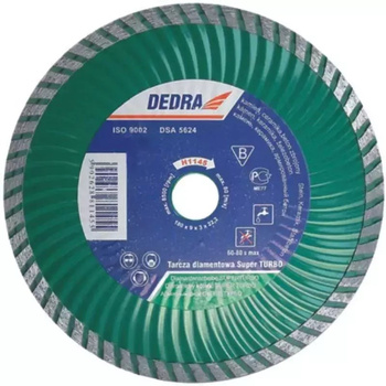DEDRA TARCZA SUPER TURBO 230x22,2mm
