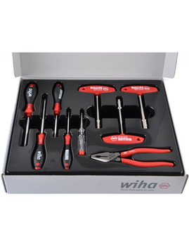Wiha zestaw wkrętaki klucze nasadowe 9 sztuk 1600A015MR