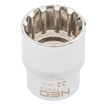 NEO NASADKA SPLINE 1/2" 22mm