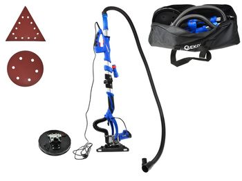 Geko szlifierka do gipsu Żyrafa  225mm LED+ tarcza trójkątna