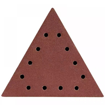 DEDRA DYSK POLERSKI TRÓJKĄTNY 60 Z OTWORAMI